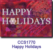 Happy Holidays Charity Select Holiday Card